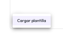 Cómo cargar plantilla