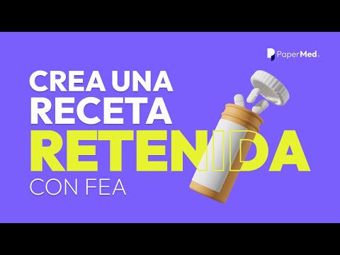Vista previa del tutorial: Cómo crear una receta retenida
