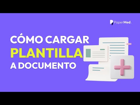 Vista previa del tutorial: Cómo cargar plantilla